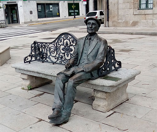 Statue of Ramon Cabanillas