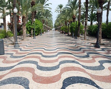 Alicante promenade