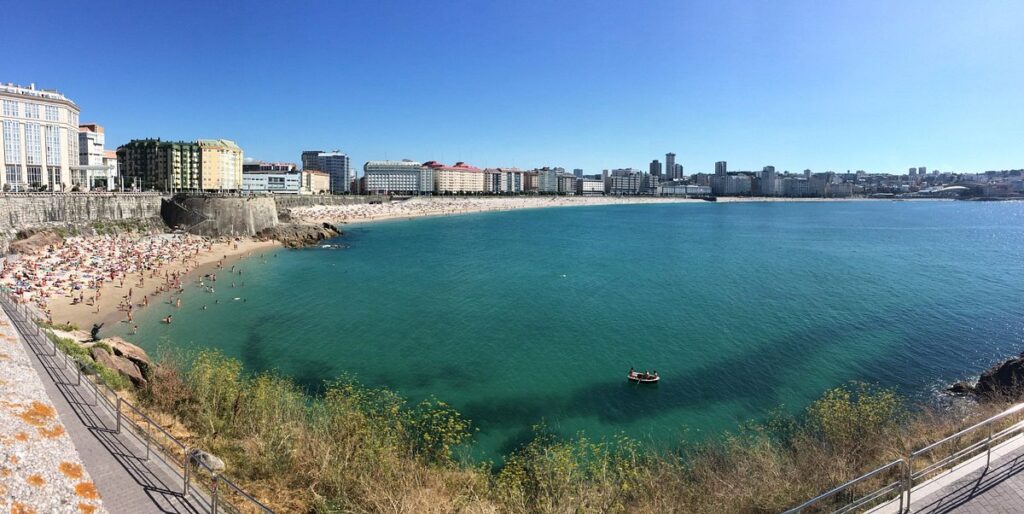 Riazor and Orzan Beaches