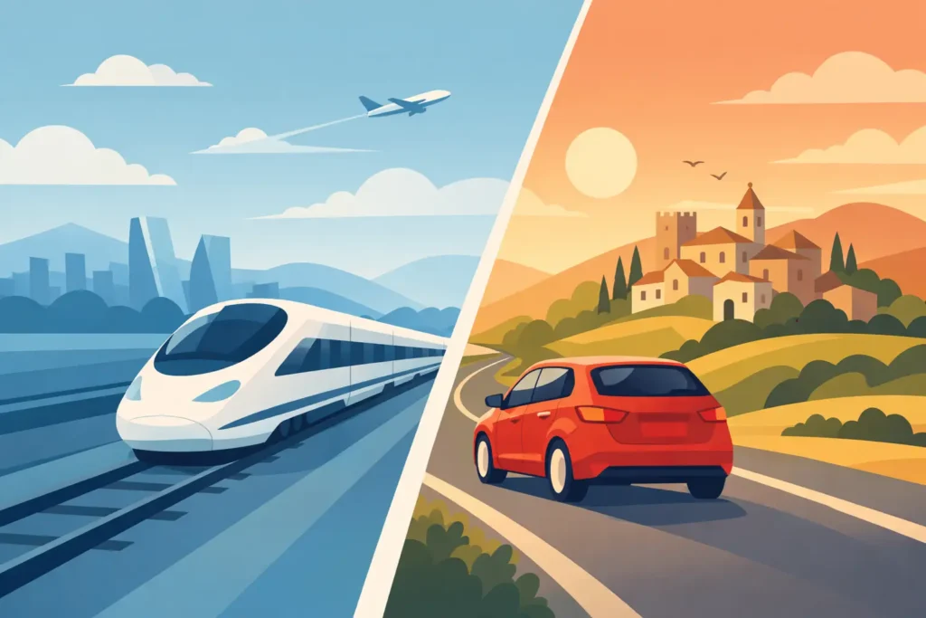 Train or Car Spain: Which Makes More Sense?