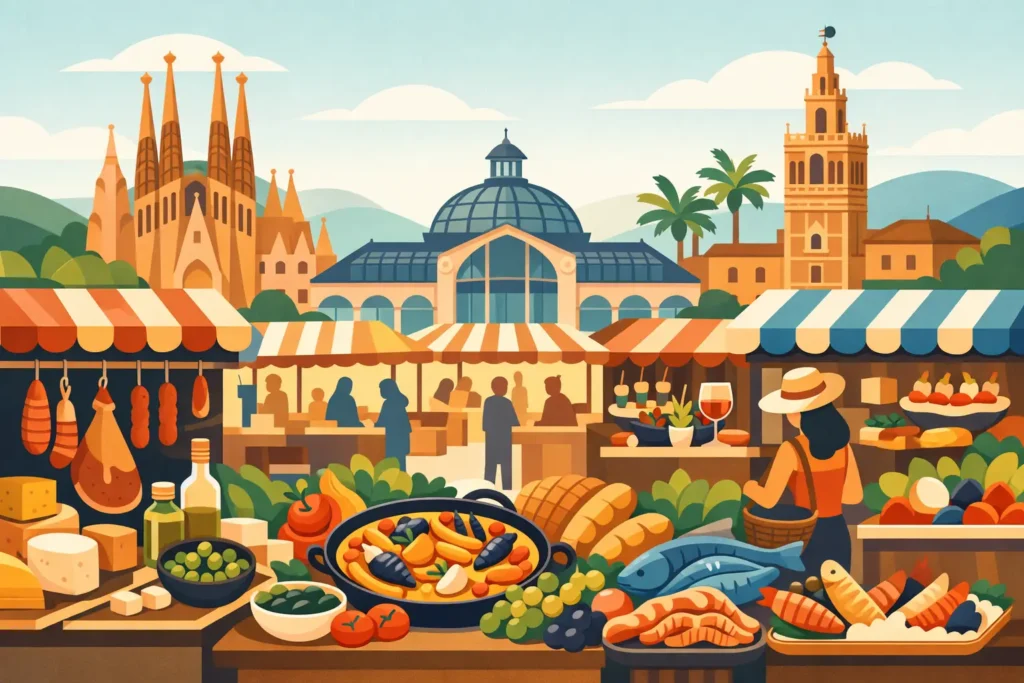 12 Best Food Markets in Spain to Visit