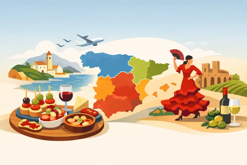 Which Region for Tapas in Spain?