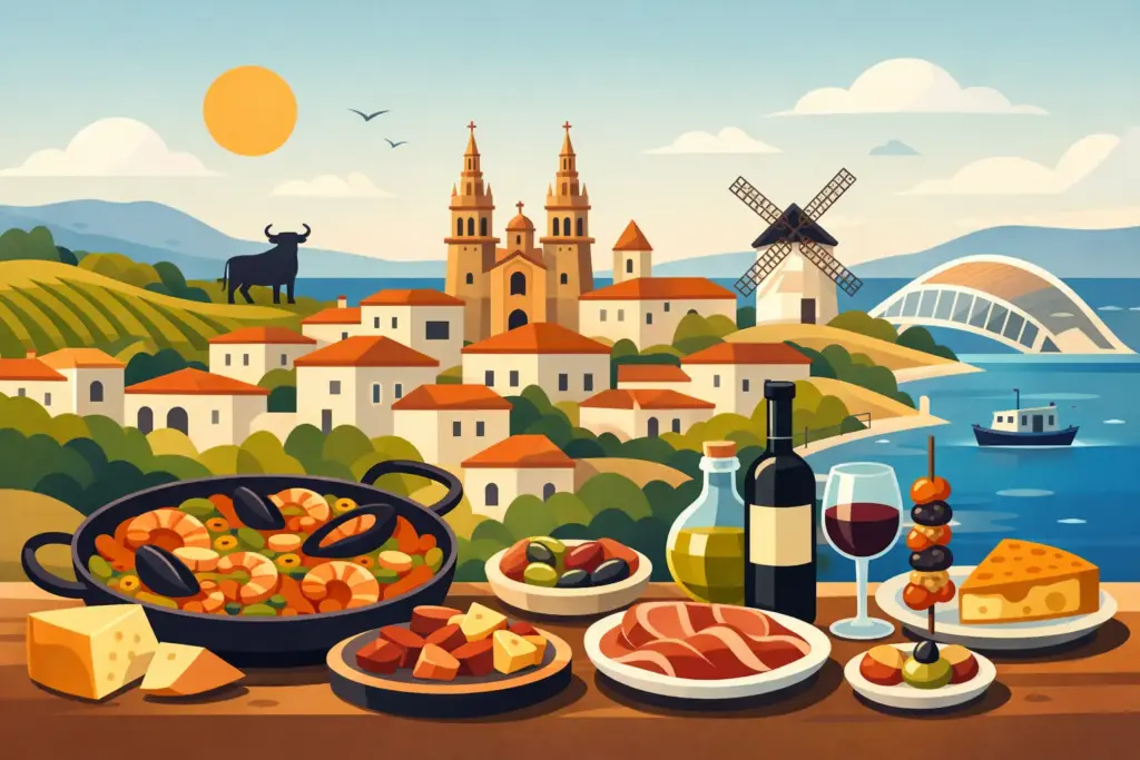10 Best Food Towns in Spain