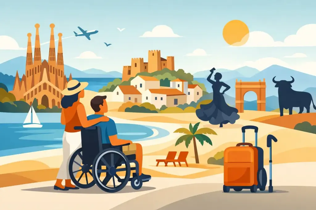 An Accessible Spain Itinerary Example for 10 Days